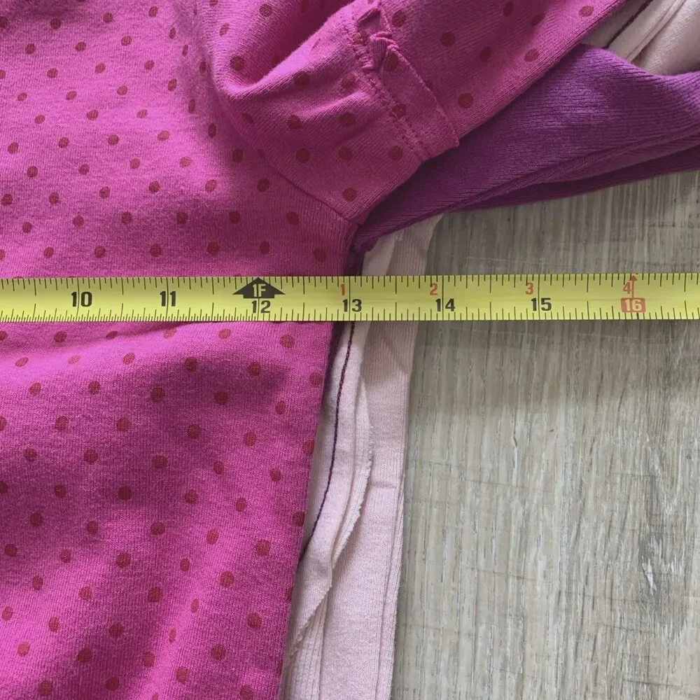 Lot 6 pc Naartjie Tops Long Sleeve Shirt Purple Blue Pink Girls Size 6